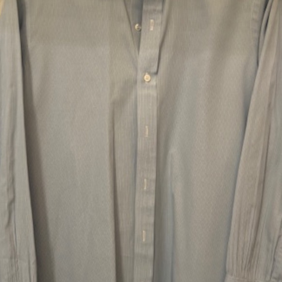 Turnbull And Asser Long Sleeve Collared Button Down Striped Shirt Mens 15" 23" - Picture 7 of 8